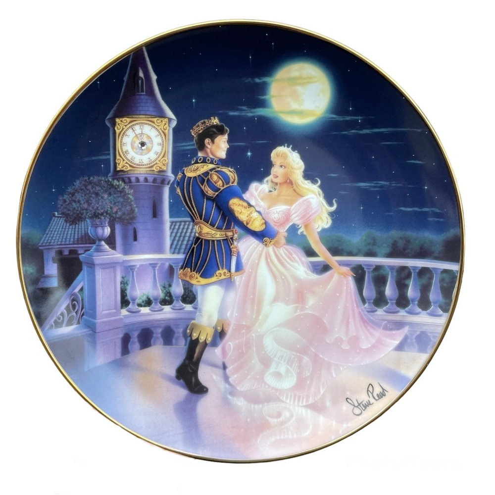 Magic ‘til Midnight (Cinderella) by Steve Reed Limited Ed. Collectors Plate